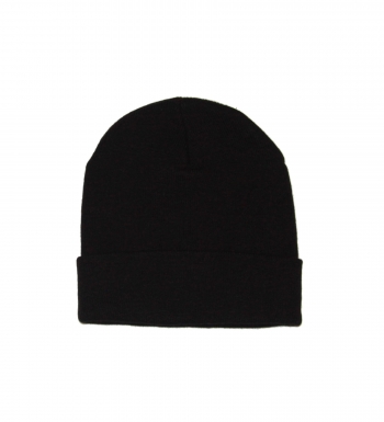 Men's Solid Beanie with Cuff